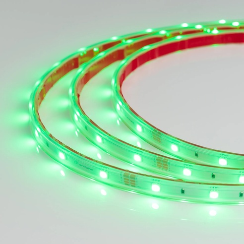 Лента светодиодная герметичная RTW-PS-B30-13mm 24V RGB (7.2 W/m, IP67, 5060, 5m) (Arlight, 7.2 Вт/м, IP67)