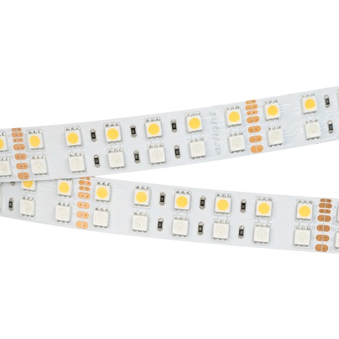 Лента светодиодная RT-B144-19mm 24V RGBW-Warm (32 W/m, IP20, 5060, 5m) (Arlight, Открытый)