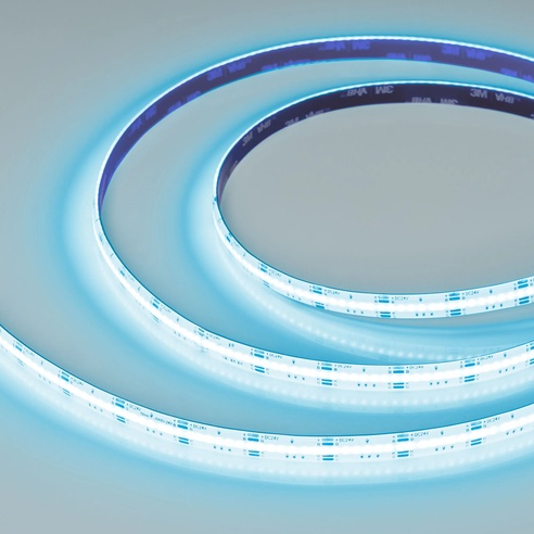 Лента светодиодная герметичная COB-SE-X840-10mm 24V RGB (16 W/m, IP65, CSP, 5m) (Arlight, -)
