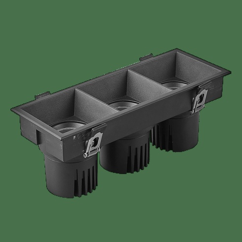 Светильник MS-FLOW-BUILT-S230x85-3x6W Day4000 (BK, 38 deg, 230V) (Arlight, IP20 Металл, 5 лет)