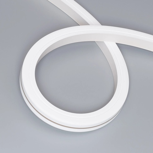 Лента светодиодная герметичная MOONLIGHT-TOP-X280-20x20mm 24V Warm3500 (10 W/m, IP67, 15m, wire x1) (Arlight, Вывод боковой, 5 лет)