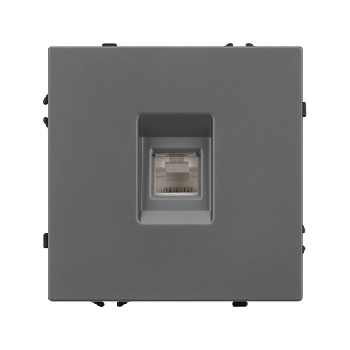 Механизм компьютерной розетки SCT-NOBE-MPC1-SFPL-GR (RJ-45, CAT6) (Arlight, -)