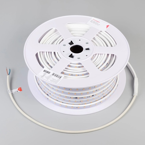 Лента светодиодная герметичная ARL-PV-B54-15.5mm 230V White6000 (8 W/m, IP65, 5060, 10m) (Arlight, -)