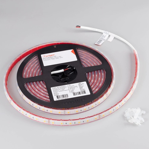 Лента светодиодная герметичная RTW-PFS-B60-13mm 24V Day4000 (14.4 W/m, IP68, 5060, 5m) (Arlight, 14.4 Вт/м, IP68)