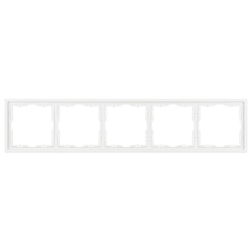 Рамка пластиковая FRM-NOBE-SFPL-5-WH (Arlight, -)