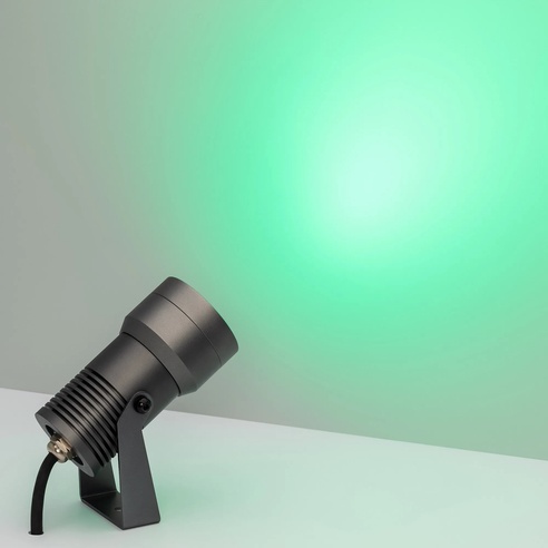 Светильник KT-RAY-COLOR-R61-12W RGB-Warm3000 (DG, 36 deg, 12V) (Arlight, IP67 Металл, 3 года)