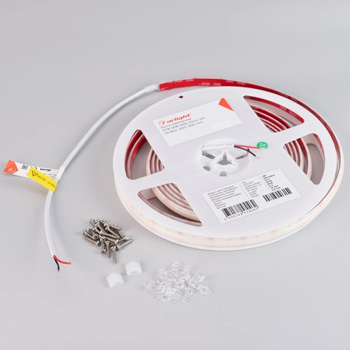 Лента светодиодная герметичная RTW-SEW-A304-10mm 24V Day4000 (25 W/m, IP65, 2835, 5m) (Arlight, 5 лет)