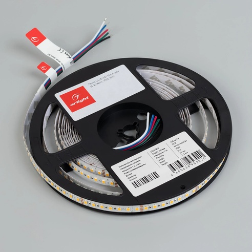 Лента UL-A140-10mm 24V Warm2700 (5-20 W/m, IP20, 5m) (Arlight, -)