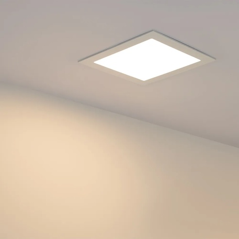 Светильник DL-225x225M-21W Warm White (Arlight, IP40 Металл, 3 года)