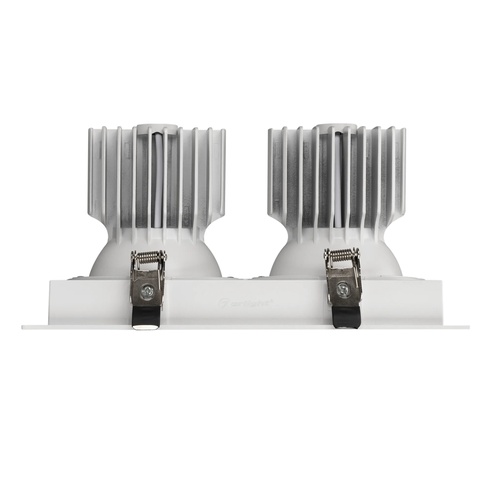 Светильник MS-VORTEX-BUILT-S250x140-2x30W Day4000 (WH-WH, 17 deg, 230V) (Arlight, IP20 Металл, 5 лет)