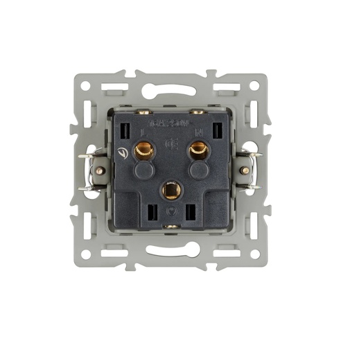 Механизм электрической розетки SCT-GP-MEU-PL-GR (250V, 16A) (Arlight, -)