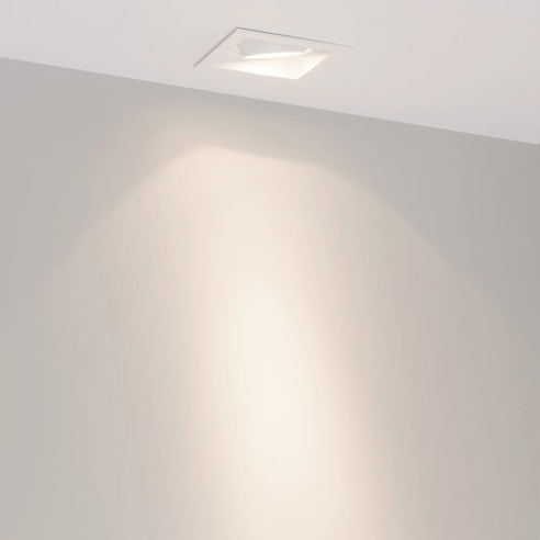 Светильник MS-VORTEX-BUILT-S90x90-12W Day4000 (WH-WH, 20 deg, 230V) (Arlight, IP20 Металл, 5 лет)