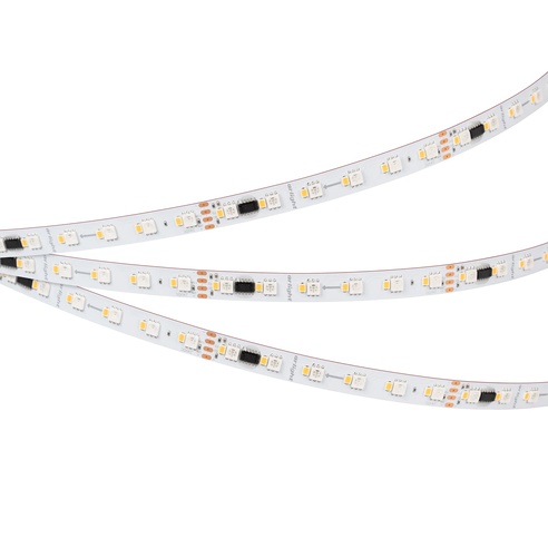 Лента светодиодная SPI-BA120-12mm 24V RGBW-White-PX6-BPT (16 W/m, IP20, 5060/2835, 5m) (Arlight, бегущий огонь)