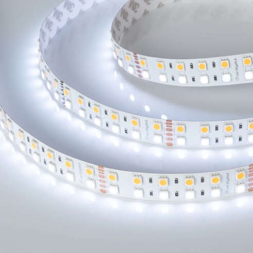 Лента светодиодная RT-B144-19mm 24V RGBW-Warm (32 W/m, IP20, 5060, 5m) (Arlight, Открытый)