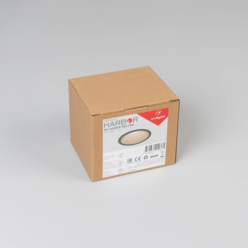 Светильник MS-HARBOR-R82-10W Warm3000 (BK, 24 deg, 230V) (Arlight, IP20 Металл, 5 лет)