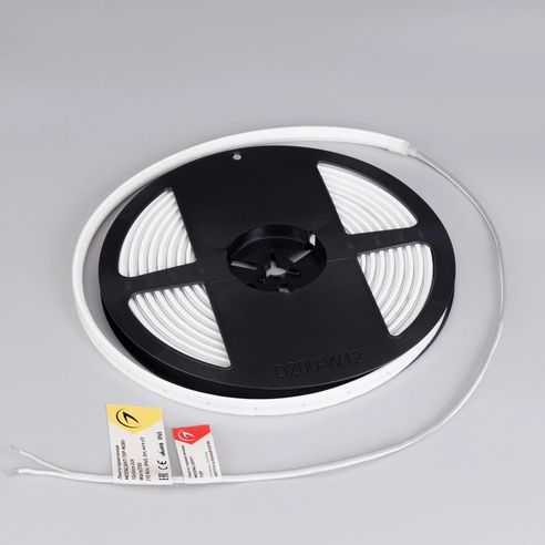 Лента светодиодная герметичная MOONLIGHT-TOP-M280-10x5mm 24V Day4200 (15 W/m, IP65, 5m, wire x1) (Arlight, Вывод прямой, 3 года)