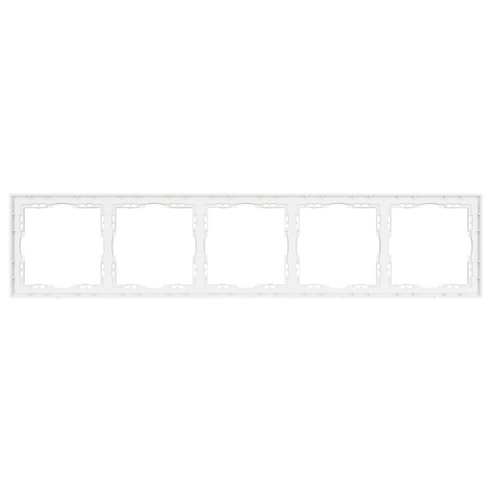 Рамка пластиковая FRM-NOBE-SFPL-5-WH (Arlight, -)