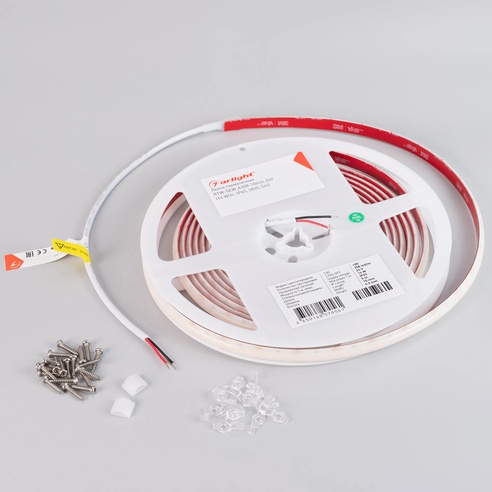 Лента светодиодная герметичная RTW-SEW-A308-10mm 24V Day4000 (14 W/m, IP65, 2835, 5m) (Arlight, 5 лет)