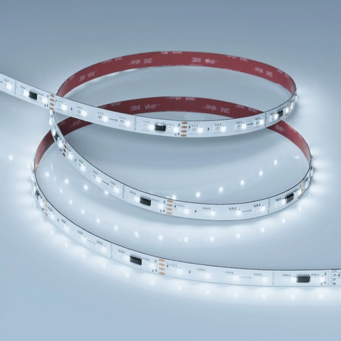 Лента светодиодная SPI-BA120-12mm 24V RGBW-White-PX6-BPT (16 W/m, IP20, 5060/2835, 5m) (Arlight, бегущий огонь)