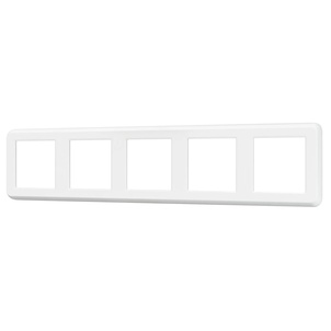 Рамка пластиковая FRM-VERSA-PL-5-WH (Arlight, -)