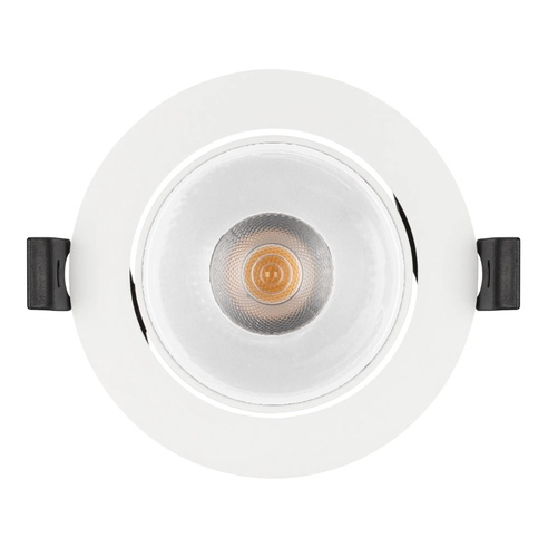 Светильник MS-FORECAST-BUILT-TURN-R102-12W Warm3000 (WH-WH, 32 deg, 230V) (Arlight, IP20 Металл, 5 лет)
