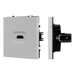 Механизм HDMI розетки SCT-NOBE-MHD1-SFPL-IS (Arlight, Никель)