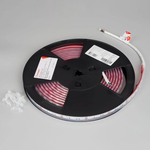 Лента светодиодная герметичная RTW-PS-B60-12mm 12V RGB (14.4 W/m, IP67, 5060, 5m) (Arlight, 14.4 Вт/м, IP67)