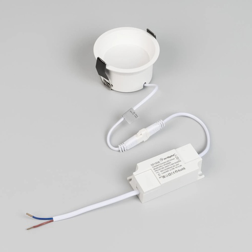 Светильник MS-BREEZE-BUILT-R82-9W Day4000 (WH, 85 deg, 230V) (Arlight, IP20 Металл, 3 года)