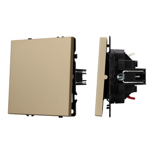 Механизм звонкового выключателя SWT-NOBE-MKR1-SFPL-L-GD (230V, 10A) (Arlight, -)