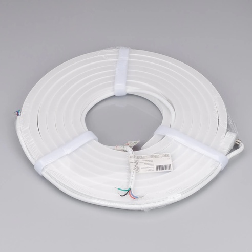 Лента светодиодная герметичная MOONLIGHT-SIDE-B84-12x17mm 24V RGB (12 W/m, IP67, 5m, wire x2) (Arlight, Вывод боковой, 3 года)