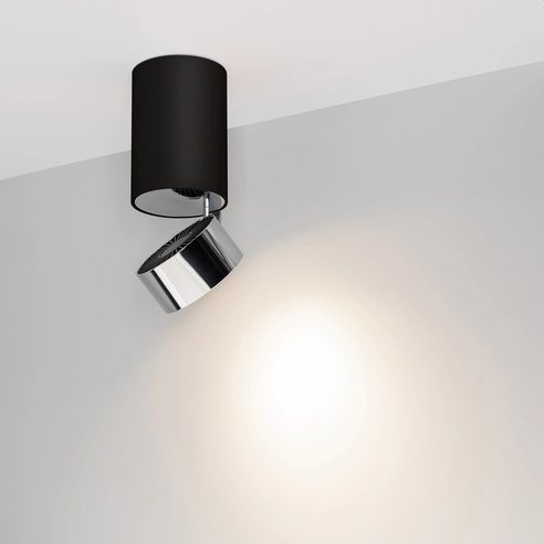 Светильник SP-PLURIO-SURFACE-LONG-R77-9W Day4000 (BK-CHR, 36 deg, 230V) (Arlight, IP20 Металл, 3 года)