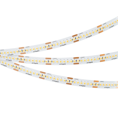 Лента UL-A240-10mm 24V Warm2700 (19 W/m, IP20, 5m) (Arlight, 7 лет)