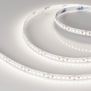 Лента светодиодная RT-A180-8mm 24V Day5000 (14.4 W/m, IP20, 3528, 5m) (Arlight, Открытый)