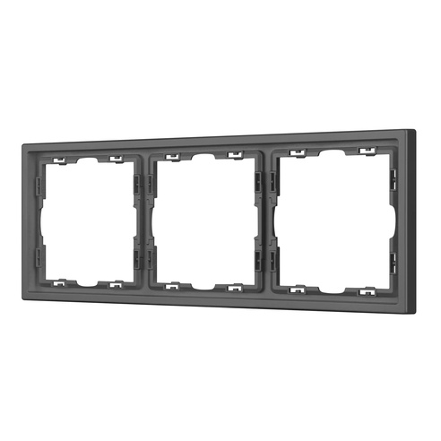 Рамка пластиковая FRM-NOBE-SFPL-3-GR (Arlight, -)