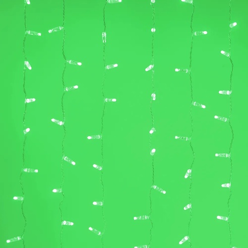 Светодиодная гирлянда ARD-CURTAIN-CLASSIC-2000x1500-CLEAR-360LED Green (230V, 60W) (Ardecoled, IP65)
