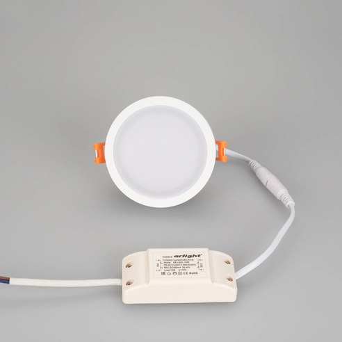 Светодиодная панель LTD-95SOL-10W Warm White (Arlight, IP44 Пластик, 3 года)