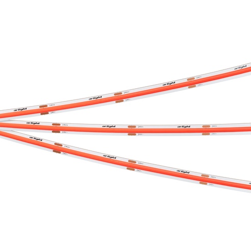 Лента светодиодная COB-X480-8mm 24V Red (8 W/m, IP20, 5m) (Arlight, -)