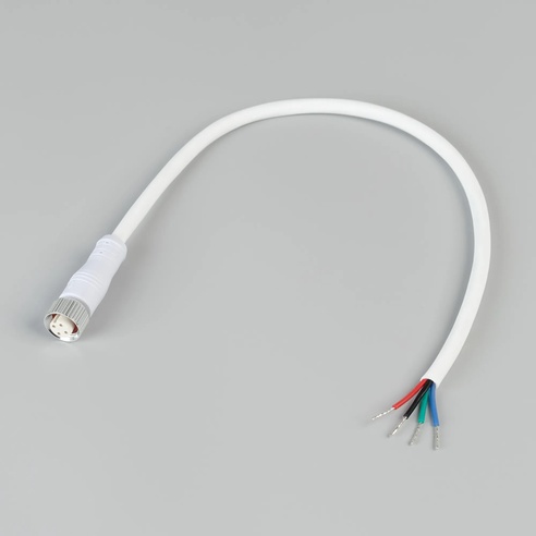 Коннектор питания ARL-WAVE-1615-CON-POWER-FEMALE-4PIN-WHT (Arlight, IP67 Пластик, 3 года)