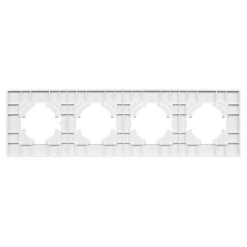 Рамка пластиковая FRM-PERIO-PL-4-WH (Arlight, -)