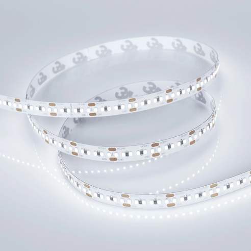 Лента светодиодная MICROLED-M300-8mm 24V White6000 (8 W/m, IP20, 2216, 5m) (Arlight, Открытый)