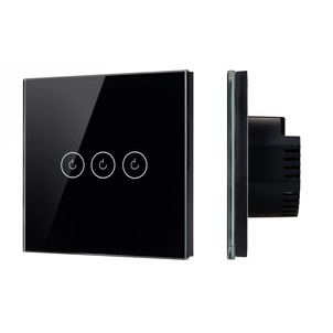 Выключатель сенсорный SWT-OMALI-S03-ZB-BK (250V, 10A, Zigbee) (Arlight, Стекло)