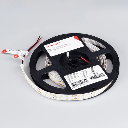 Лента светодиодная RT-A196-15mm 24V Warm3000 CRI98 (20 W/m, IP20, 2835, 5m) (Arlight, Открытый)