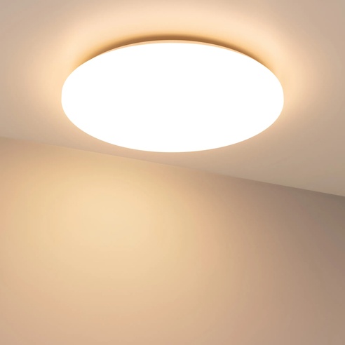 Светильник SP-FAVOR-R600-50W Day4000-MIX-RGB (WH, 100 deg, 230V, Tuya Zigbee) (Arlight, IP54 Пластик, 3 года)