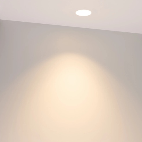 Светильник MS-ARADO-TRIMLESS-R65-9W Warm3000 (WH-WH, 55 deg, 230V) (Arlight, IP20 Металл, 5 лет)