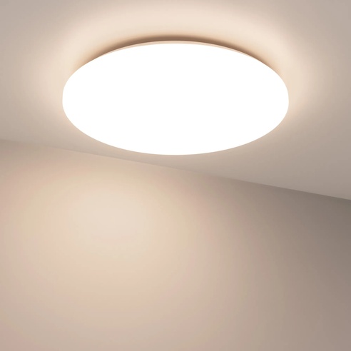 Светильник SP-FAVOR-R600-50W Day4000-MIX-RGB (WH, 100 deg, 230V, Tuya Zigbee) (Arlight, IP54 Пластик, 3 года)