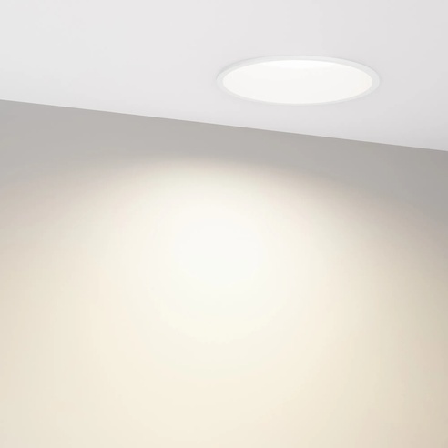 Светильник MS-BREEZE-BUILT-R125-16W Day4000 (WH, 90 deg, 230V) (Arlight, IP20 Металл, 5 лет)
