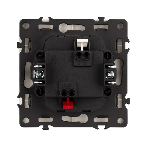 Механизм звонкового выключателя LED SWT-NOBE-MKR1-SFPL-L-IS (230V, 10A) (Arlight, Никель)