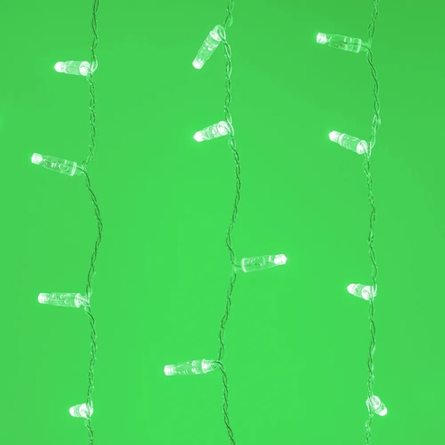 Светодиодная гирлянда ARD-CURTAIN-CLASSIC-2000x1500-CLEAR-360LED Green (230V, 60W) (Ardecoled, IP65)