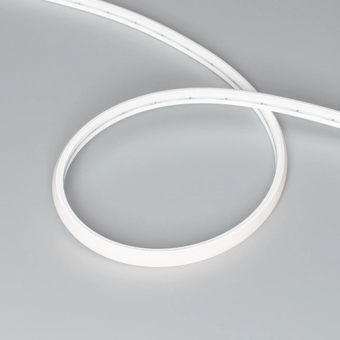 Лента светодиодная герметичная MOONLIGHT-TOP-X320-11x7mm 24V Warm2300 (10 W/m, IP65, CSP, 5m, wire x2) (Arlight, Силикон)