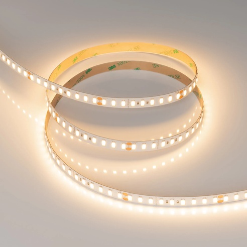 Лента светодиодная ULTRA-C126-10mm 24V Warm3000 (14.4 W/m, IP20, 5630, 5m) (Arlight, высок.эфф.200 лм/Вт)